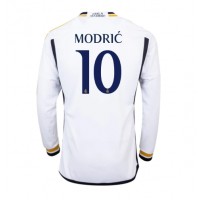 Real Madrid Luka Modric #10 Domáci futbalový dres 2023-24 Dlhy Rukáv
